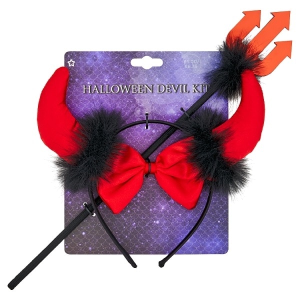 Superdrug Halloween Devil 3pc Kit