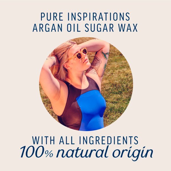 Veet Pure Inspiration Hot Sugar Wax Argan Oil 250ml