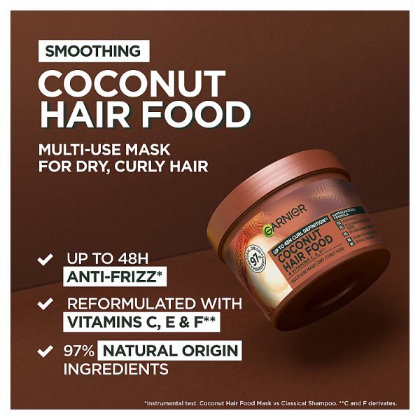 Garnier Ultimate Blends Hair Food Coconut Hair Mask 390ml