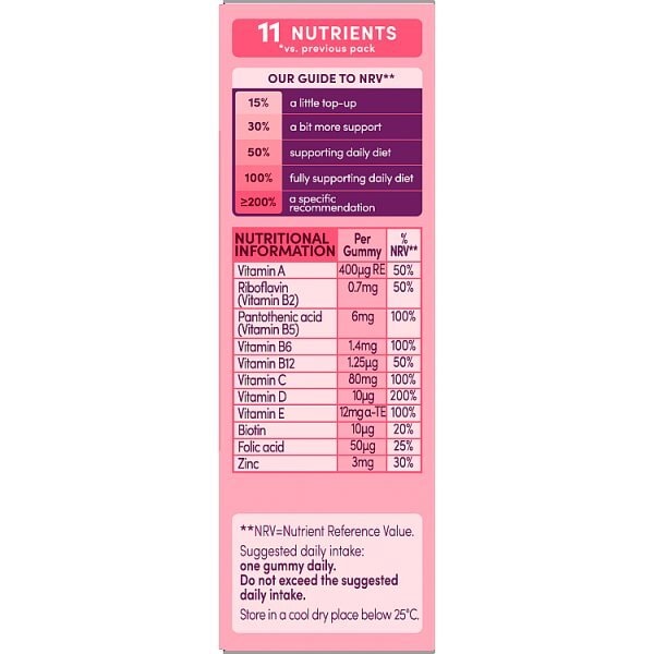 Bassetts Kids Multivitamins 3-6 Strawberry 30S