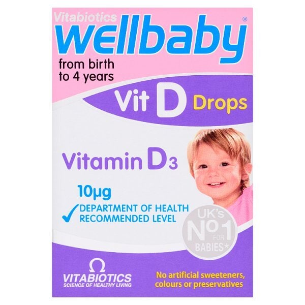 Wellbaby Vit D Drops