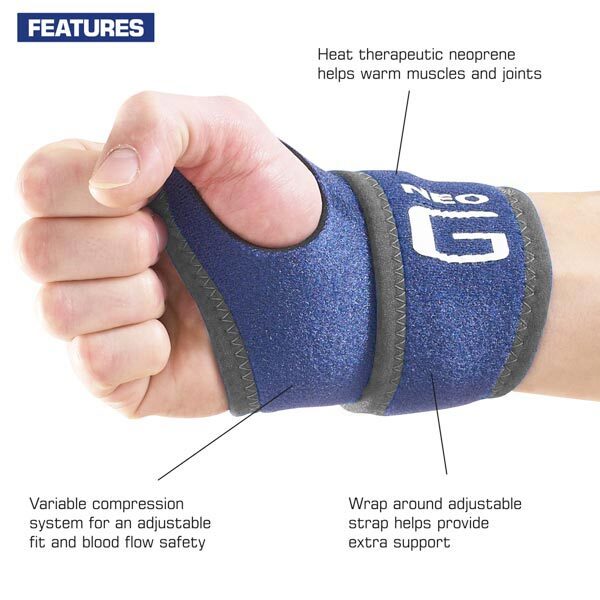 Neo-G Wrist Support Stabilized – Carpal Tunnel Wrist Splint – Wrist Support For Arthritis, Tendonitis, Joint Pain, Sprains - Wrist Brace Adjustable Compression Hand Support - Yorkshire Outdoor Activity Park