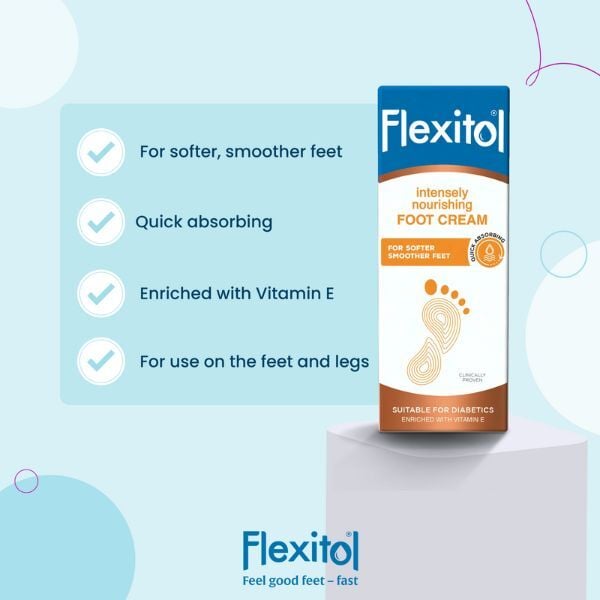 Flexitol Intensely Nourishing Foot Cream 145G