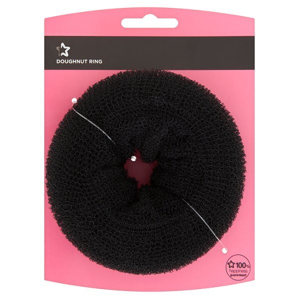 Superdrug Large Doughnut Ring Black