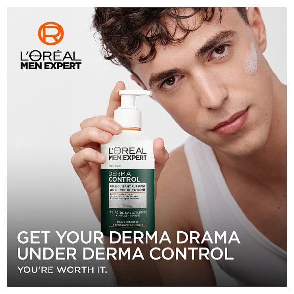 L'Oréal Men Expert Derma Control Cleansing Gel 260ml