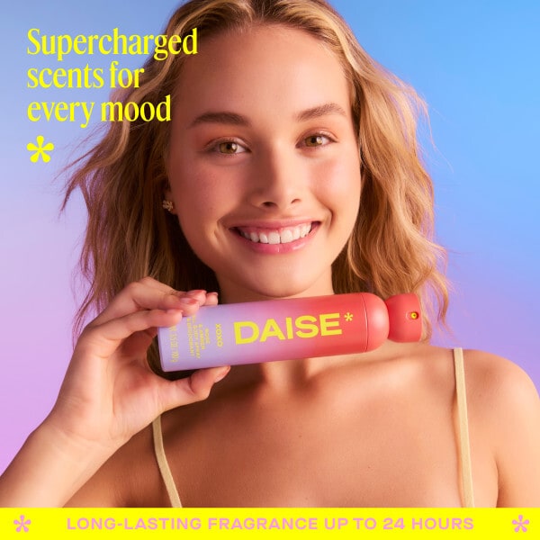 Daise All Body Spray & Deodorant Xoxo Rose & Amber 120 Ml