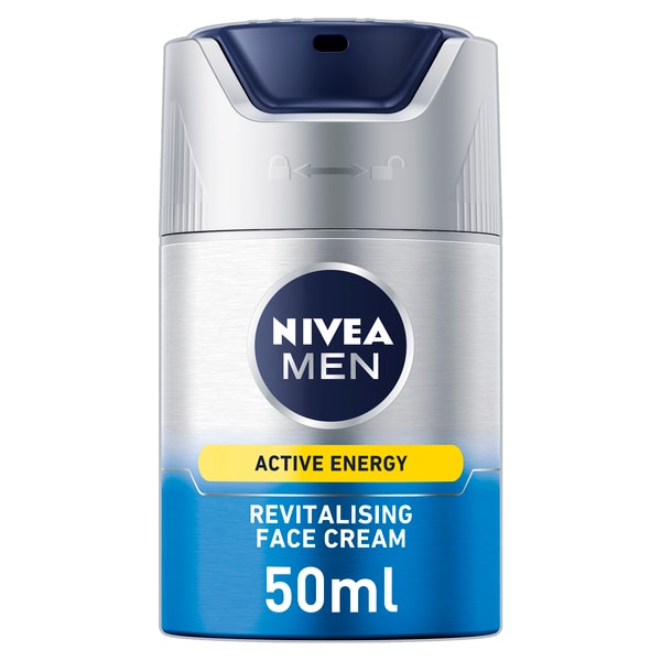 NIVEA MEN Active Energy Skin Revitaliser Face Cream, 50ml