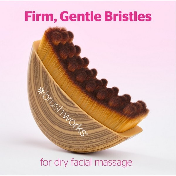 BRUSHWORKS FACE MASSAGE BRUSH