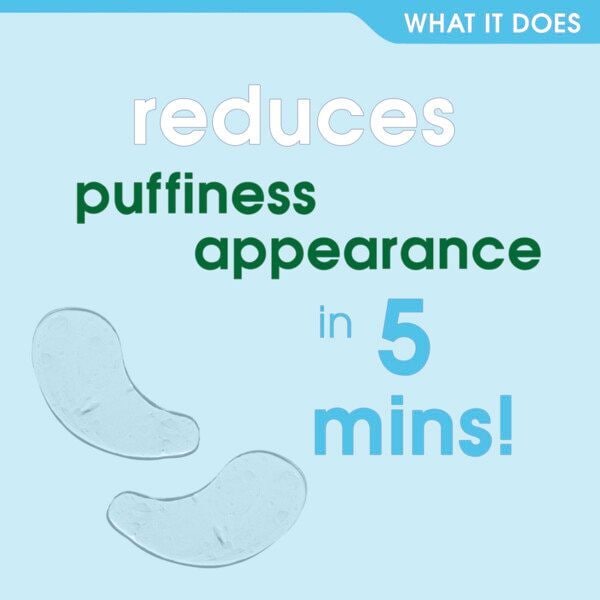 Simple water boost reviving hydrogel under eye mask 2pc