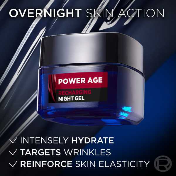 L'Oréal Men Expert Power Age Recharging Night Gel 50ml