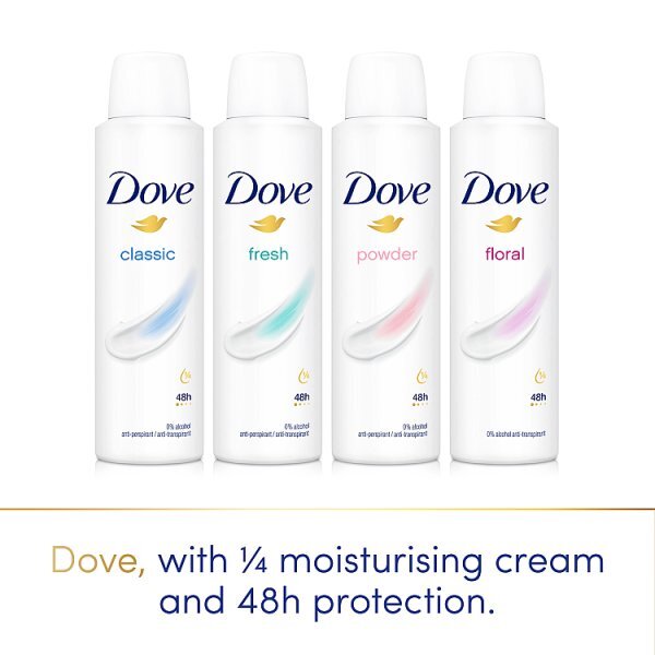 Dove Women Antiperspirant Deodorant Powder Aerosol 150ml