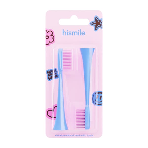 HiSmile Electric Toothbrush Blister Refill Head (2pk)
