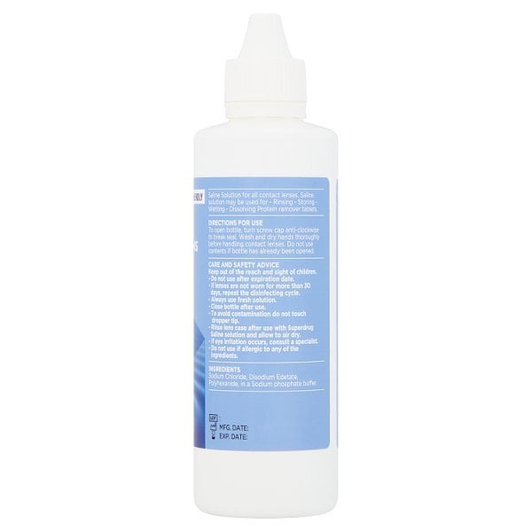 Superdrug Saline Contact Lens Solution 100ml