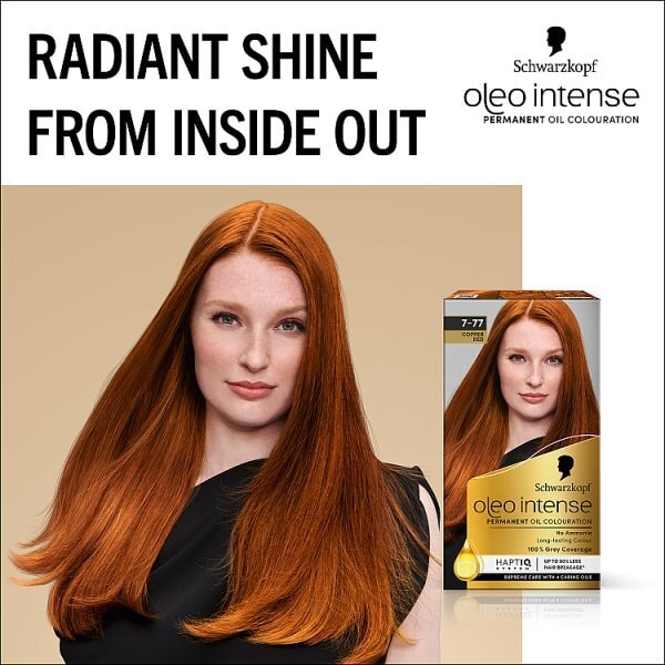 Schwarzkopf Oleo Intense Copper Red Permanent Hair Dye