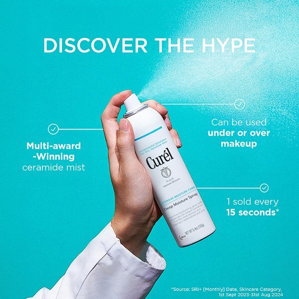 Curél Deep Moisture Spray Mini 60Ml