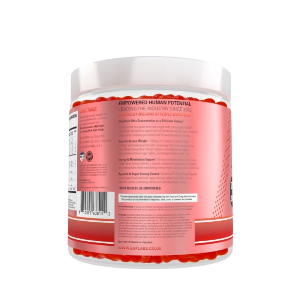 Oxyshred Gummies Juicy Strawberry