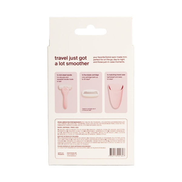 Estrid The Mini Razor & Case Set Bloom