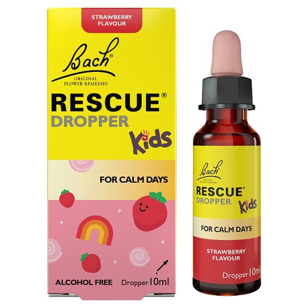 Rescue Remedy Kids Starwberry Dropper 10Ml
