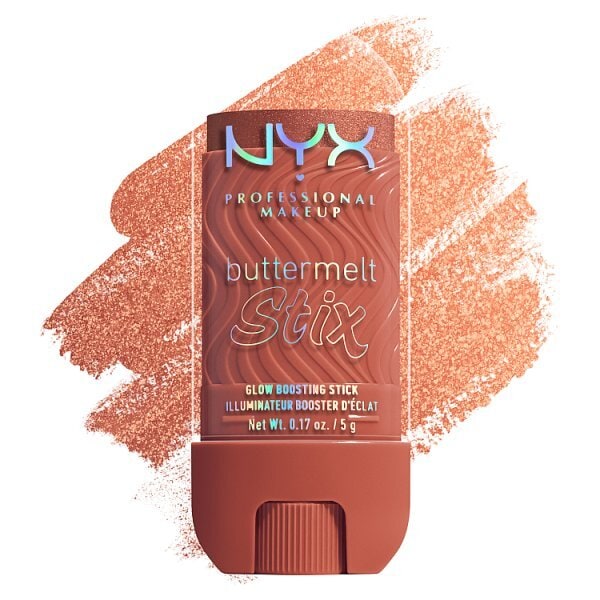 NYX Professional Makeup Buttermelt Glaze Stix Left On Melt