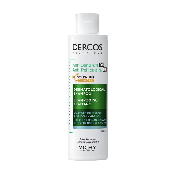 Vichy Dercos Anti-Dandruff Shampoo for Normal to Oily Hair 200ml