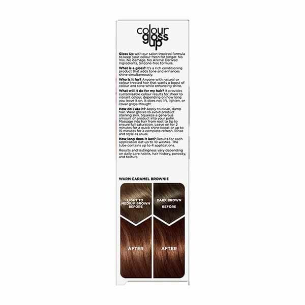 Clairol Colour Gloss Up Conditioner, Warm Caramel Brownie