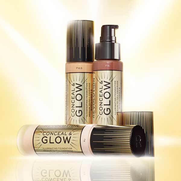 Revolution Conceal & Glow Foundation F2