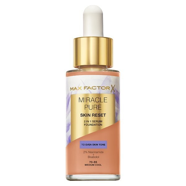 Miracle Pure Serum Foundation Medium Cool 30ml