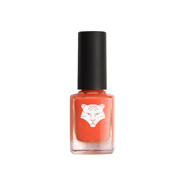 All Tigers Natural & Vegan Nail Lacquer 195 Coral Orange