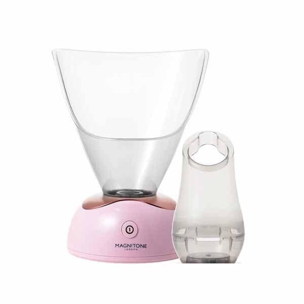 MAGNITONE SteamAhead Hydrating Facial Micro Steamer Pink