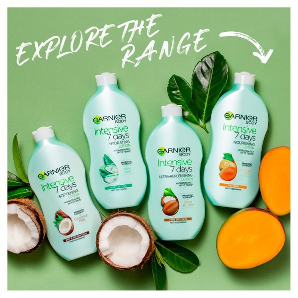 Garnier Intensive 7 Days Shea Body Lotion Dry Skin 400ml