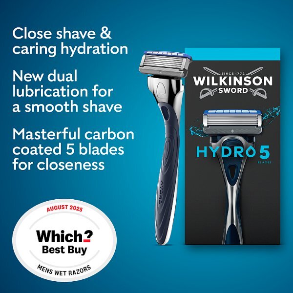 Wilkinson Sword Hydro 5 Mens Razor Blade Refills 4 pack
