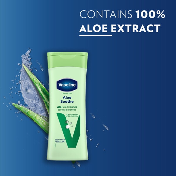 Vaseline Intensive Care Body Lotion Aloe Soothe 400ml