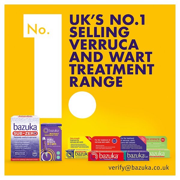 Bazuka Sub-Zero freeze treatment for Verruca & Wart 50ml