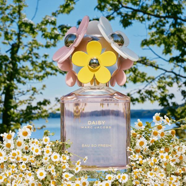 Marc Jacobs Daisy Mandarin Fizz Hair & Body Mist & Daisy Eau So Fresh Eau de Toilette 75ml Bundle