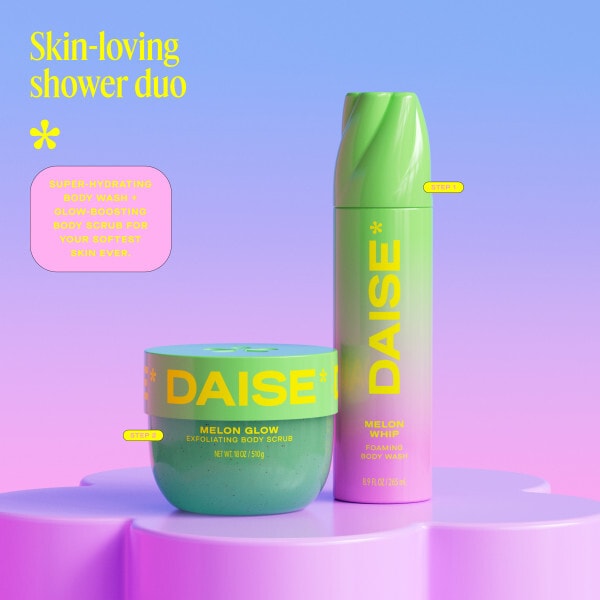 Daise Foaming Body Wash Melon 265ml