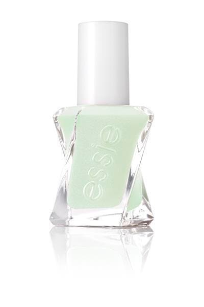 essie Gel Couture 160 Zip Me Up Green Shimmer Nail Polish
