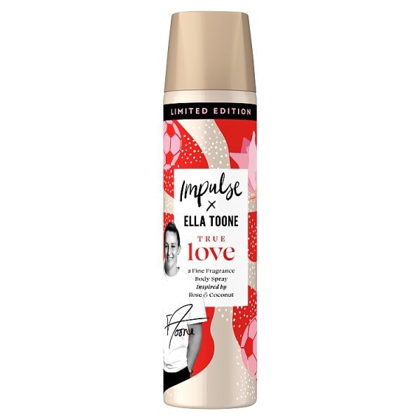Impulse Body Spray Deodorant True Love 75ml
