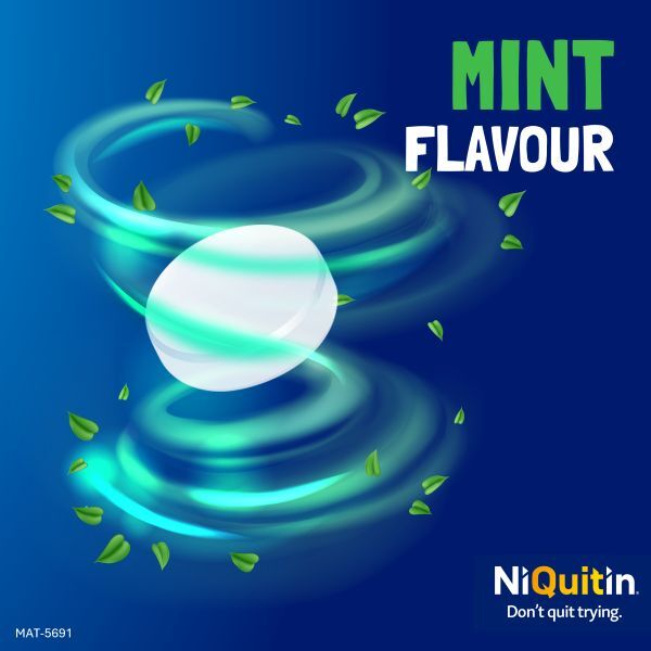 NiQuitin Mint 4mg Lozenges, 132 Lozenges- Quit Smoking Aid