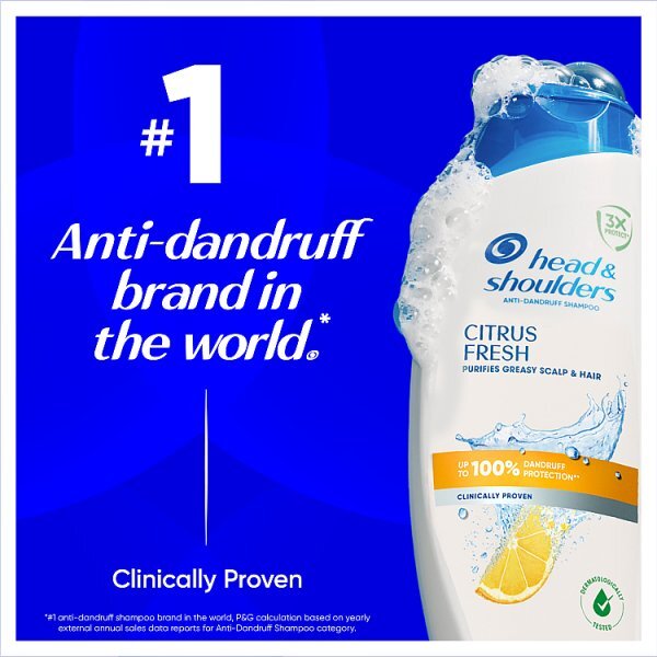 Head & Shoulders Citrus Fresh Shampoo 400ml