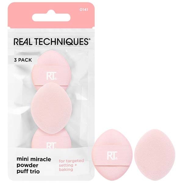 REAL TECHNIQUES MINI POWDER PUFF TRIO