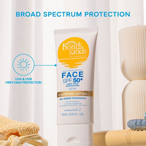 Bondi Sands Facial Suncreen Lotion SPF 50+ 75ml