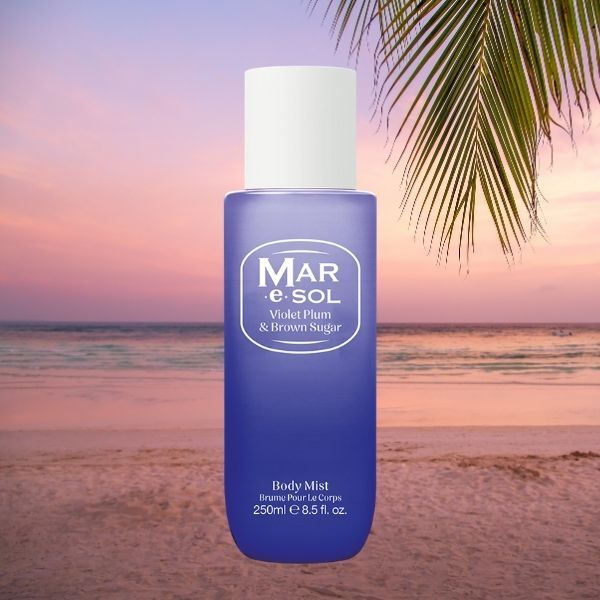 Mar E Sol Violet Plum & Brown Sugar Body Mist 250Ml