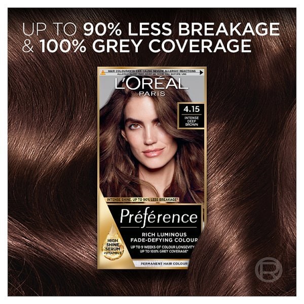 Preference Infinia 4.15 Intense Deep Brown Hair Dye