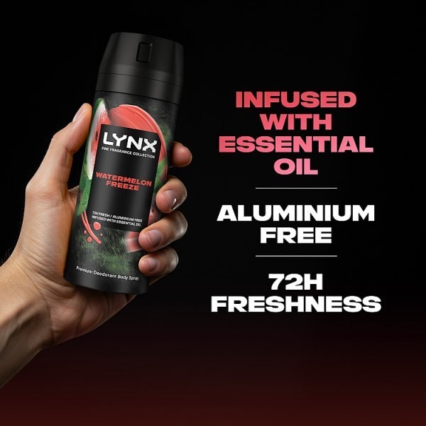 Lynx Fine Fragrance Collection Watermelon Premium Body Spray 150 ml