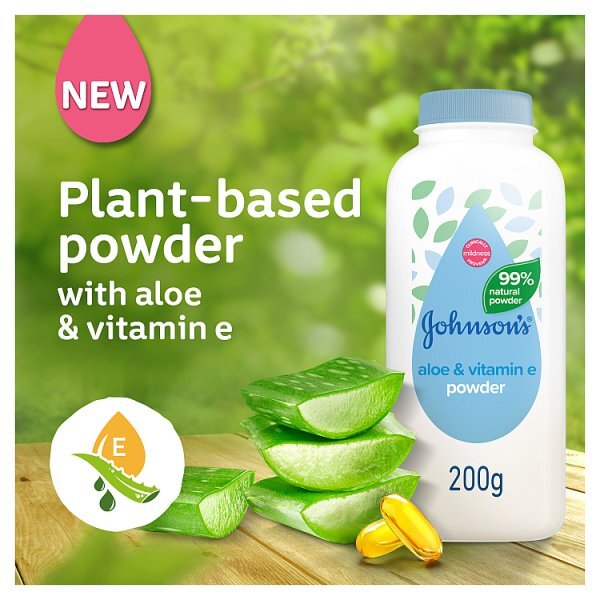 Johnson's Baby Aloe & Vit Powder 200G