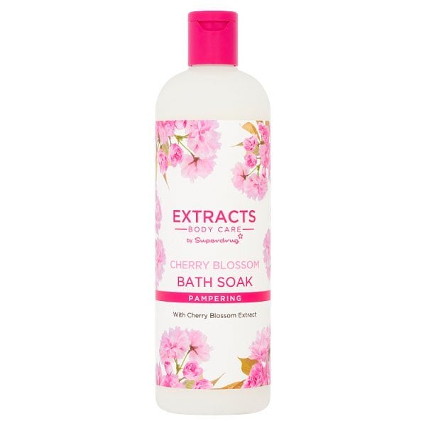 Superdrug Extracts Cherry Blossom Bath 500ml