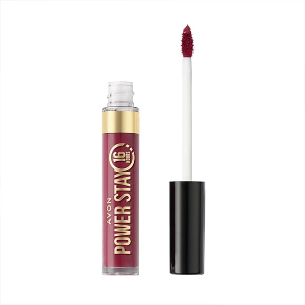 Avon Power Stay 16-Hour Liquid Lip Colour In Charge Mauve