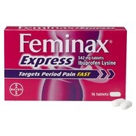 Feminax Express Period Pain & Cramps 16 Tablets