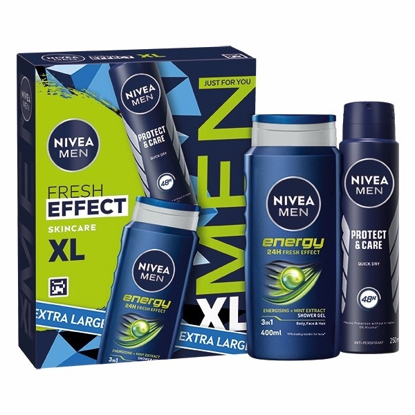 Nivea For Men Fresh Effect XL Duo Gift Set