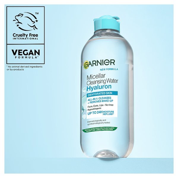 Garnier Micellar Cleansing Water Hyaluron Cleanse & Replump 400ml
